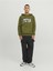Jcodust Sweat Hood Sn Erkek Haki Sweatshirt 12240214-Olive 2