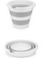 Katlanır Silikon Su Kovası Banyo Temizlik Kovası 12 Litre /cn.h.3 2