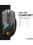 SMX-G39 COMFORT 8 Makro+Extra Atış Tuşlu( Drag Click ) 7200dpi RGB Ledli Gaming Oyuncu Mouse 5