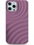 Apple iPhone 13 Pro Max Uyumlu Kılıf Zebana 3D Water Silikon Kılıf Mor 2