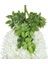 24 Yapay Çiçekten Oluşan Asma Çelenk Seti 110 Cm, Beyaz (Yurt Dışından) 3