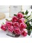 10 Adet Buket Süslemesi Için Yapay Gül Kırmızı Gül Çiçek Açan Güller (Yurt Dışından) 2