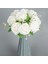 Yapay Çiçek Buketi, 9 Baş, 31 cm Beyaz (Yurt Dışından) 4