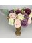 Yapay Çiçekler Sahte Düğün Çiçekleri Kombinasyonu Dainty Dusty Rose (Yurt Dışından) 4