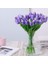10 Adet Yapay Çiçek Lale Mor (Yurt Dışından) 4