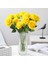10 Adet Yapay Gül Buketi Sarı Çiçek Açan Güller (Yurt Dışından) 2