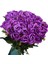 10 Adet Yapay Gül Ipek Çiçek Çiçek Buketleri Mor Çiçek Açan Güller (Yurt Dışından) 1