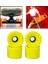4x Longboard Wheels Set Yedek 70X51MM Skate Board Roller 78A Sertlik Sarı (Yurt Dışından) 3