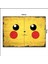 Ahşap Tablo Pokemon Pikachu Yüzü Desenli 70*100CM 1