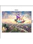 Ahşap Tablo Aladdin ve Yasemin Uçan Halı 70*100CM 1