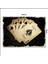 Ahşap Tablo Maça Royal Flush Görseli 70*100CM 1