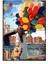 Ahşap Tablo Retro Balon ve Sevgili Modern Mdf Tablo 1