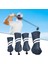 1 Set Golf Kulübü Kafa Kapağı Golf Ahşap Kapaklar Sürücü Ormanları Başlık Mavi (Yurt Dışından) 5