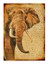 Retro Afrika ve Fil Hediyelik Mdf Tablo 1