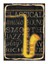 Klasik Jazz Müziği Art Mdf Poster 1