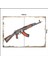 Ahşap Tablo Ak-47 Özellikleri 70*100CM 1