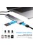4K Çok Fonksiyonlu Adaptör 8V1 USB RJ45 Hd Ethernet Adaptörü USB 3.0 Kart Okuyucu Pd/sd/tf 2