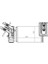 Kalorifer Radyatörü renault Kangoo 1/2 1,4 1,5dcı 1,9d 1998/2008 7701205538 Zenon RN2652 1