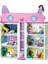 Gabby’s Dollhouse 10788 - 4 Yaş ve Üzeri Çocuklar için Orijinal Detaylarla Dolu 8 Odalı bir Ev İçeren Yaratıcı Oyuncak Yapım Seti (498 Parça) 2