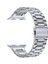 Apple Watch 2/3/4/5/6/7/8/se/ultra 42 44 45 49MM Uyumlu Çelik Baklalı Metal Kordon 2