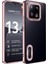 Xiaomi Mi 13 Pro Kılıf Köşeleri Renkli Şeffaf Kamera Korumalı Silikon Luxury Kapak 1