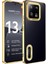 Xiaomi Mi 13 Pro Kılıf Köşeleri Renkli Şeffaf Kamera Korumalı Silikon Luxury Kapak 1