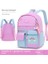 Ilkokul Okul Çantası 1-3-6. Sınıf Kız Yükü Azaltma Omurga Su Geçirmez Çocuk Omuz 6-12 Yaş Okul Çantası (Yurt Dışından) 1
