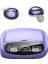 Zunhaı M32 Ipx7 Ekroplatma Aynası Bluetooth Kulaklık - Mor (Yurt Dışından) 4