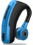 Zunhaı V10 Bluetooth V5.0 Su Geçirmez Spor Kulaklık - Mavi (Yurt Dışından) 2