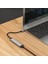 Zore QG05 8k 60 Hz Görüntü Kalitesi Type-C To HDMI Dönüştürücü 15CM 3