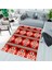 Özel Tasarım, Kaymaz Taban, Uzun Ömürlü, Ince Yıkanabilir, Dekoratif Modern Oda Halısı, Kilim 2