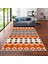 Özel Tasarım, Kaymaz Taban, Uzun Ömürlü, Ince Yıkanabilir, Dekoratif Modern Oda Halısı, Kilim 2