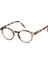 Screen #H Light Tortoise - Açık Kahverengi Desenli Yetişkin Ekran Koruma Gözlüğü 2