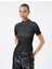 Triko Kazak Kısa Kollu Fitilli Yarım Balıkçı Yaka Slim Fit 3