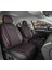seat Toledo Uyumlu Yarı Deri Oto Koltuk Kılıfı Ön Arka Takım Siyah Kırmızı 1