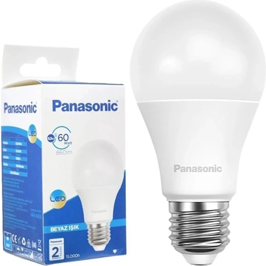 Panasonic 8.5W LED Ampul E27 - 4000K Gün Işığı