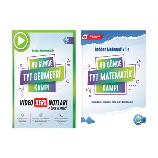 Rehber Matematik 49 Günde TYT Matematik - Geometri Kampı Kitabı