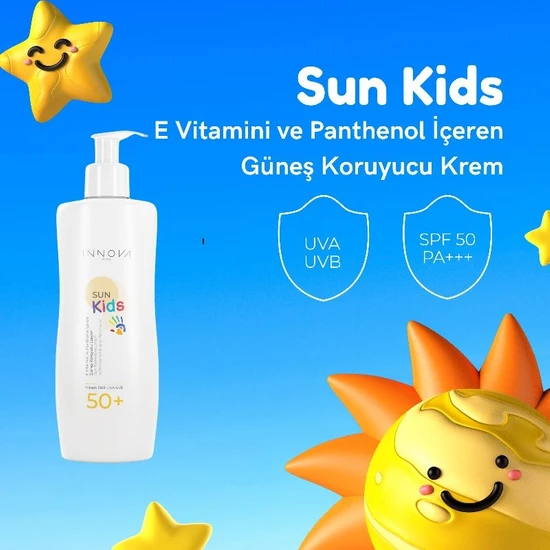Innova Paris Sun Kids Spf 50+ Güneş Koruyucu Çocuk Losyonu 200 ml