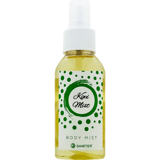 Saniter Kiwi Body Mist - Unısex Vücut Spreyi 100 ml