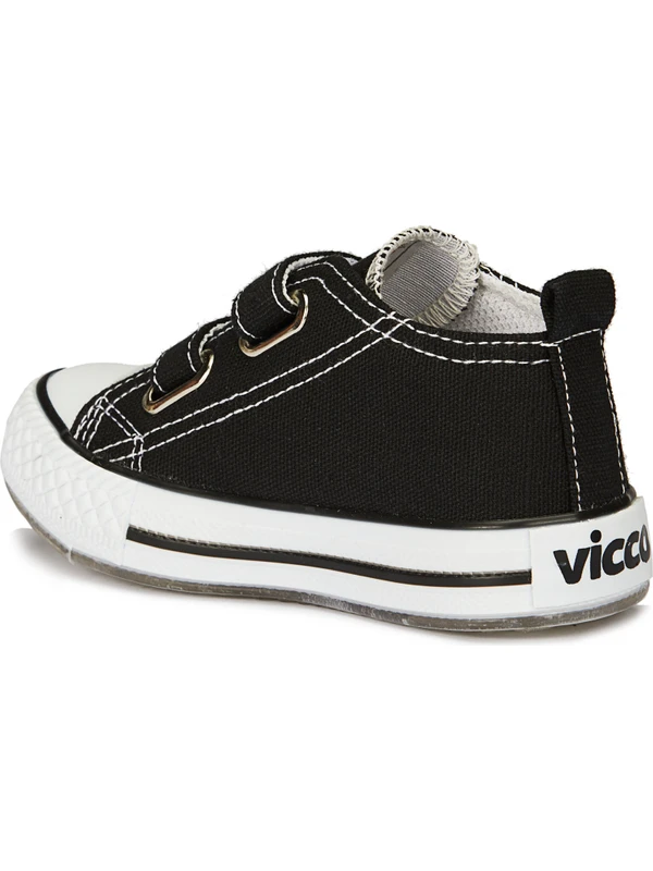 Vicco Pino Işıklı Unisex Çocuk Siyah/Beyaz Spor Ayakkabı