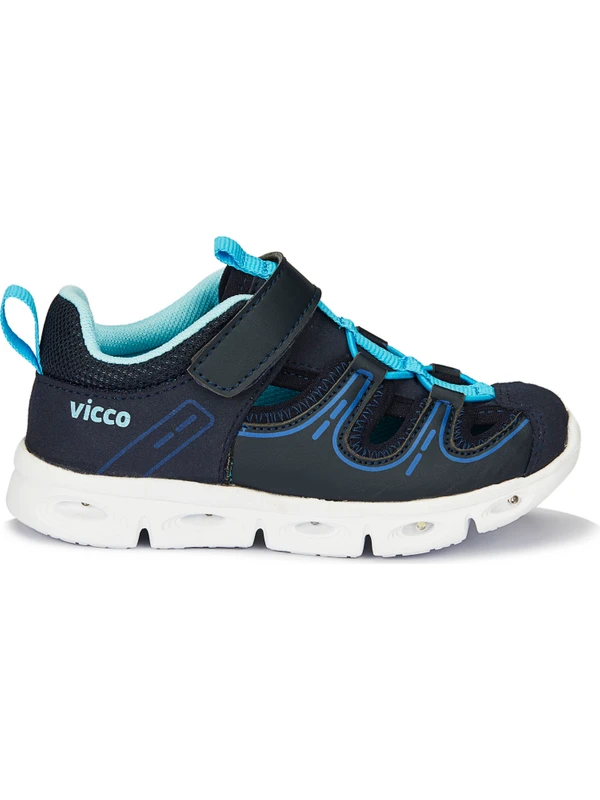 Vicco 332.B21Y203 Yuki Bebe Phylon Işıklı Erkek Çocuk Sandalet