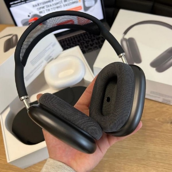 Airpods Maxブラック Teknoşık Airpods Max Bluetooth Kulaklık Kulak Üstü Bluetooth
