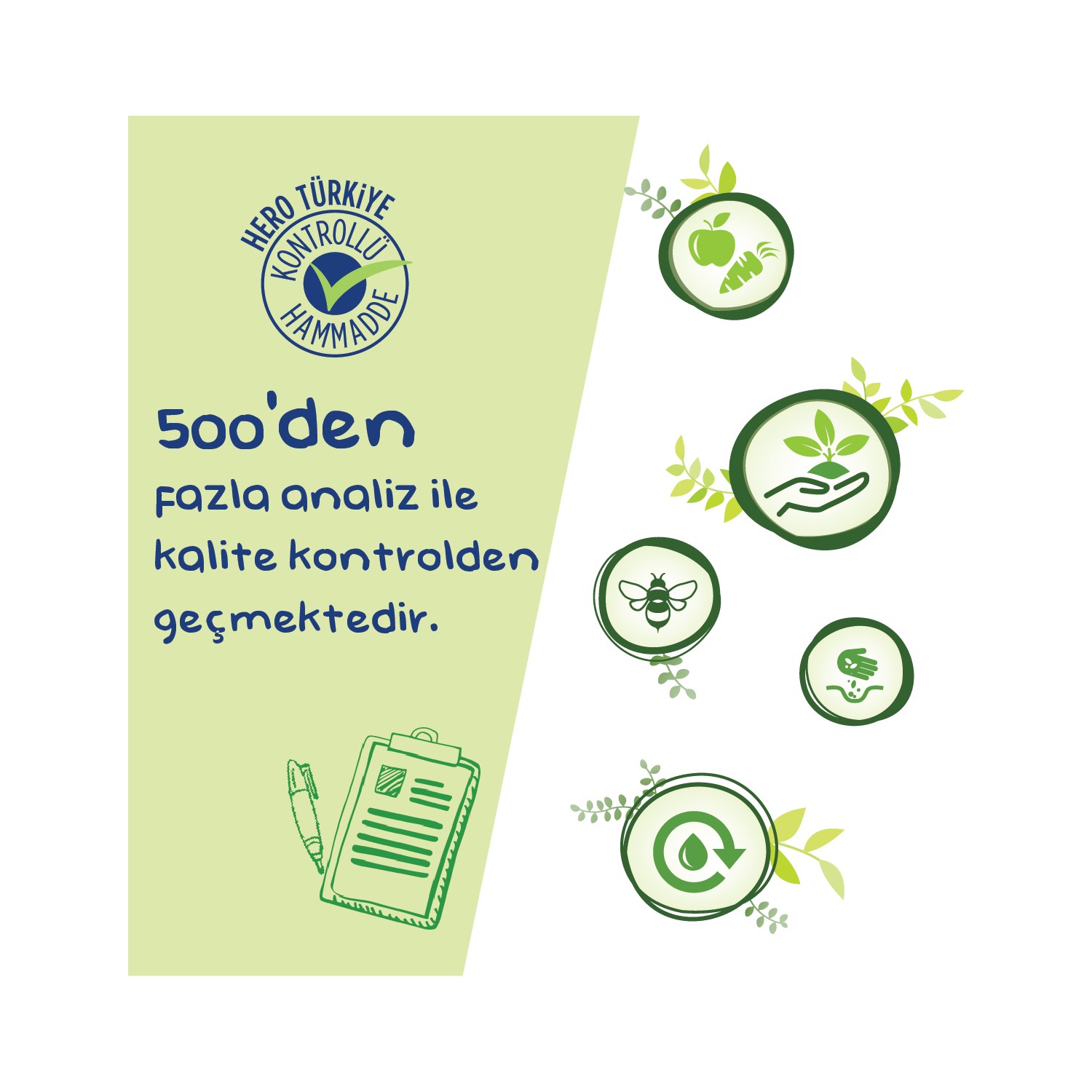 Hero Baby Organik Bebek Bisküvisi 500g (4x125g) Fiyatı