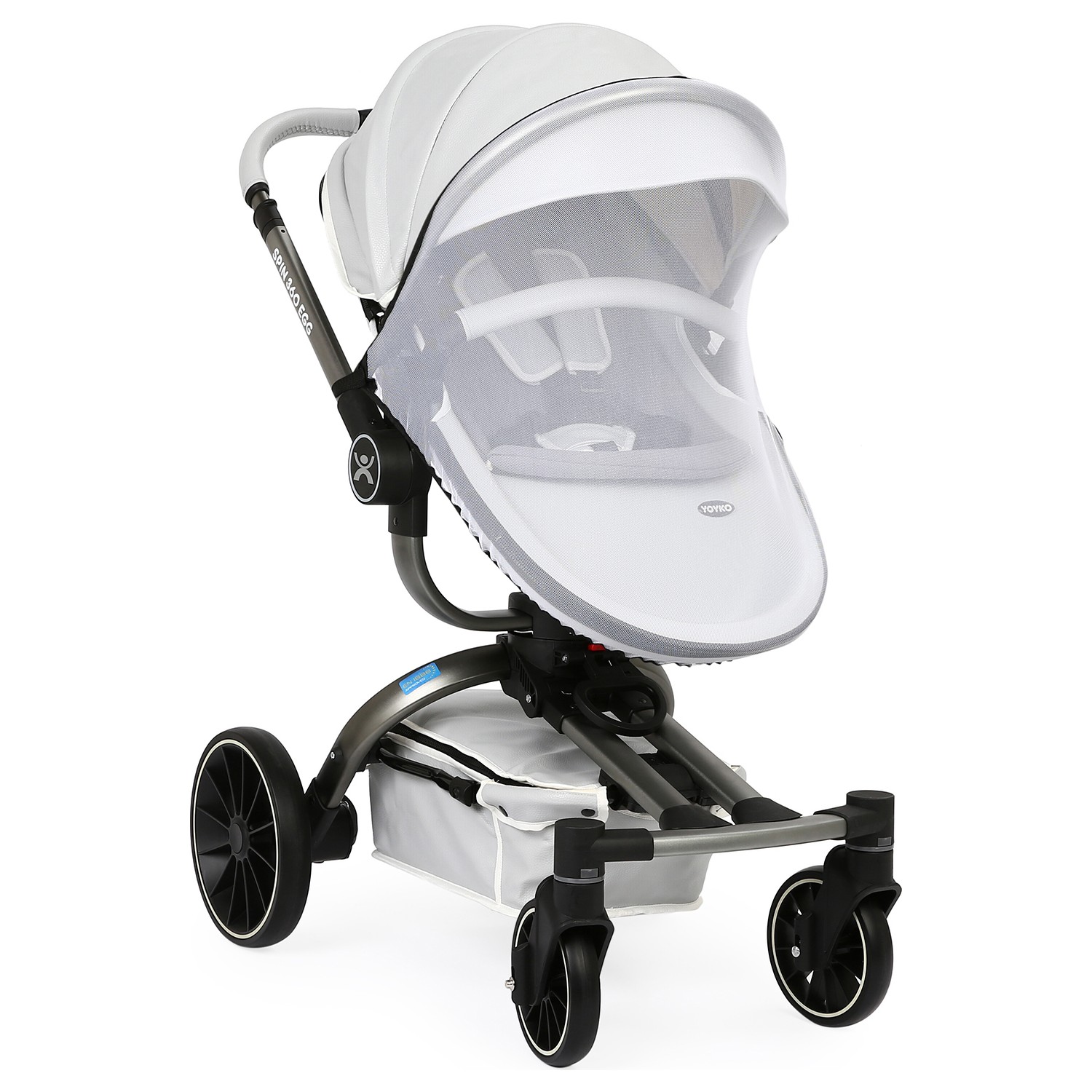 Yoyko Spin 360 Derece Dönebilen Bebek Arabası Gri Kasa Fiyatı
