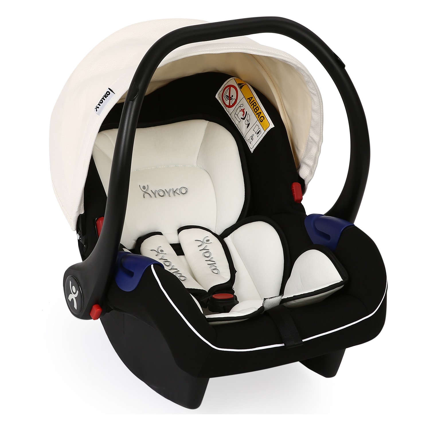 Yoyko Spin 360 Derece Dönebilen Bebek Arabası Beyaz Rose