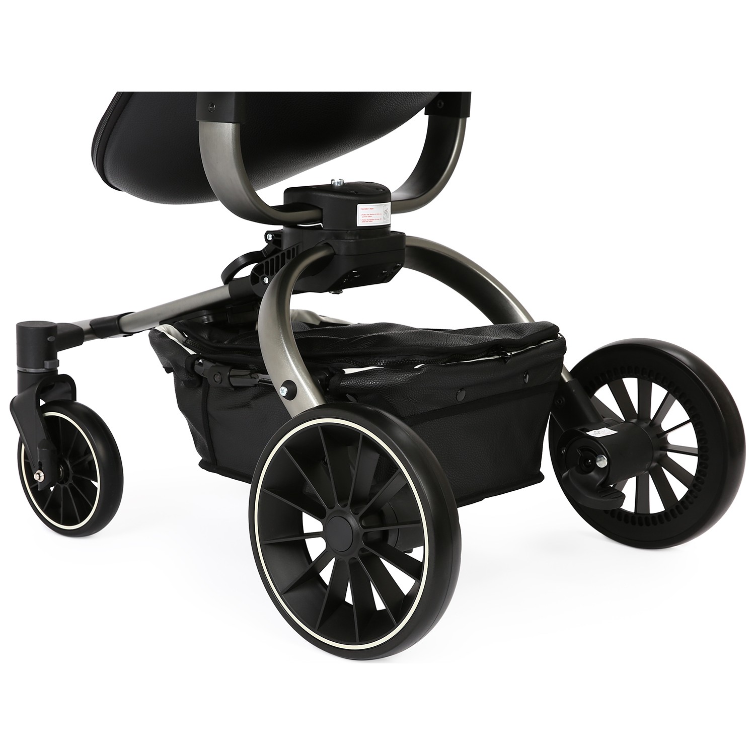 Yoyko Spin 360 Derece Dönebilen Bebek Arabası Siyah Gri