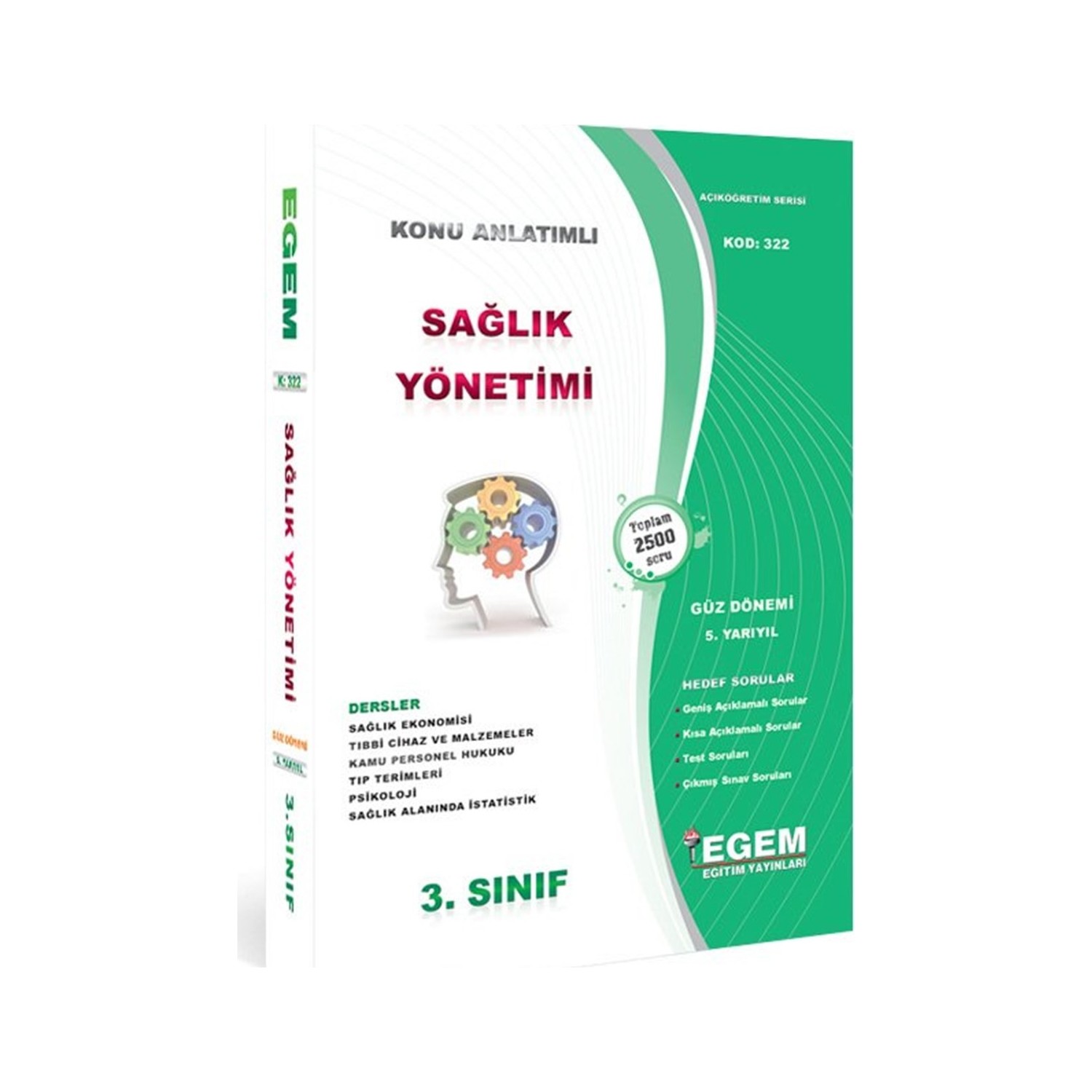 aof 3 sinif saglik yonetimi konu anlatimli soru bankasi guz kitabi