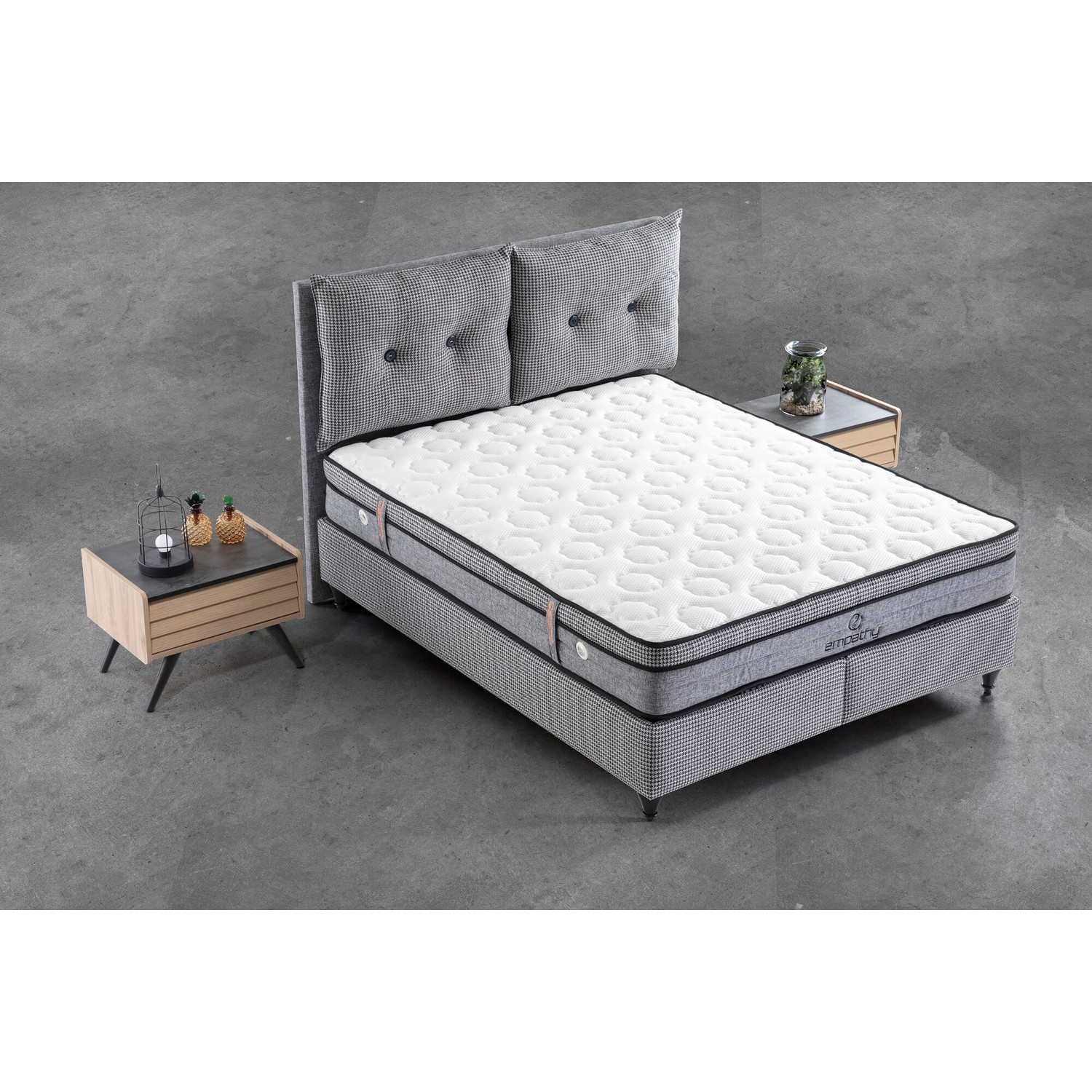 Divona Home Empathy Çift Kişilik Yatak Baza Başlık Set Fiyatı