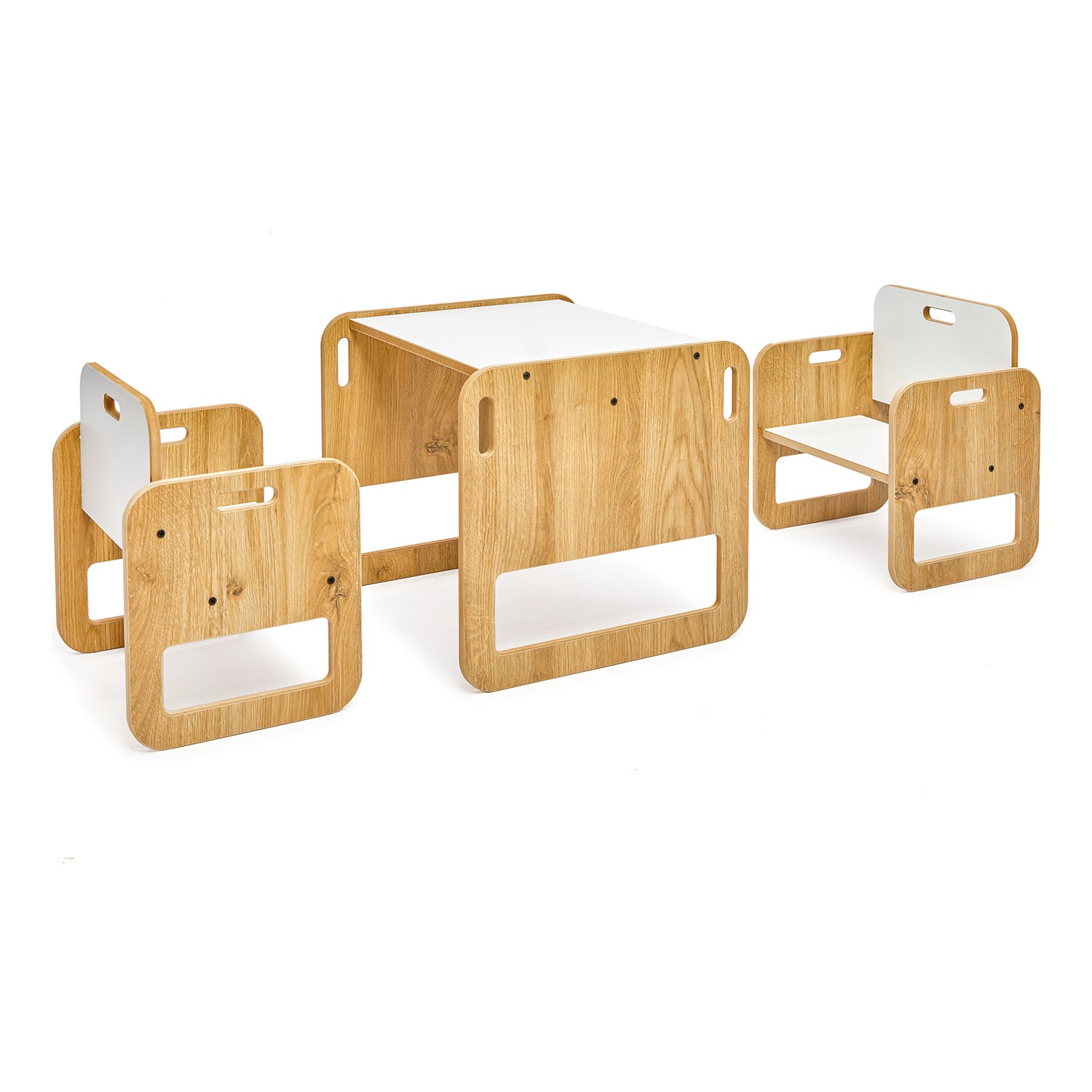 Minera 02 Yaş Serçe Çocuk Oyun Masası ve Sandalyesi Seti