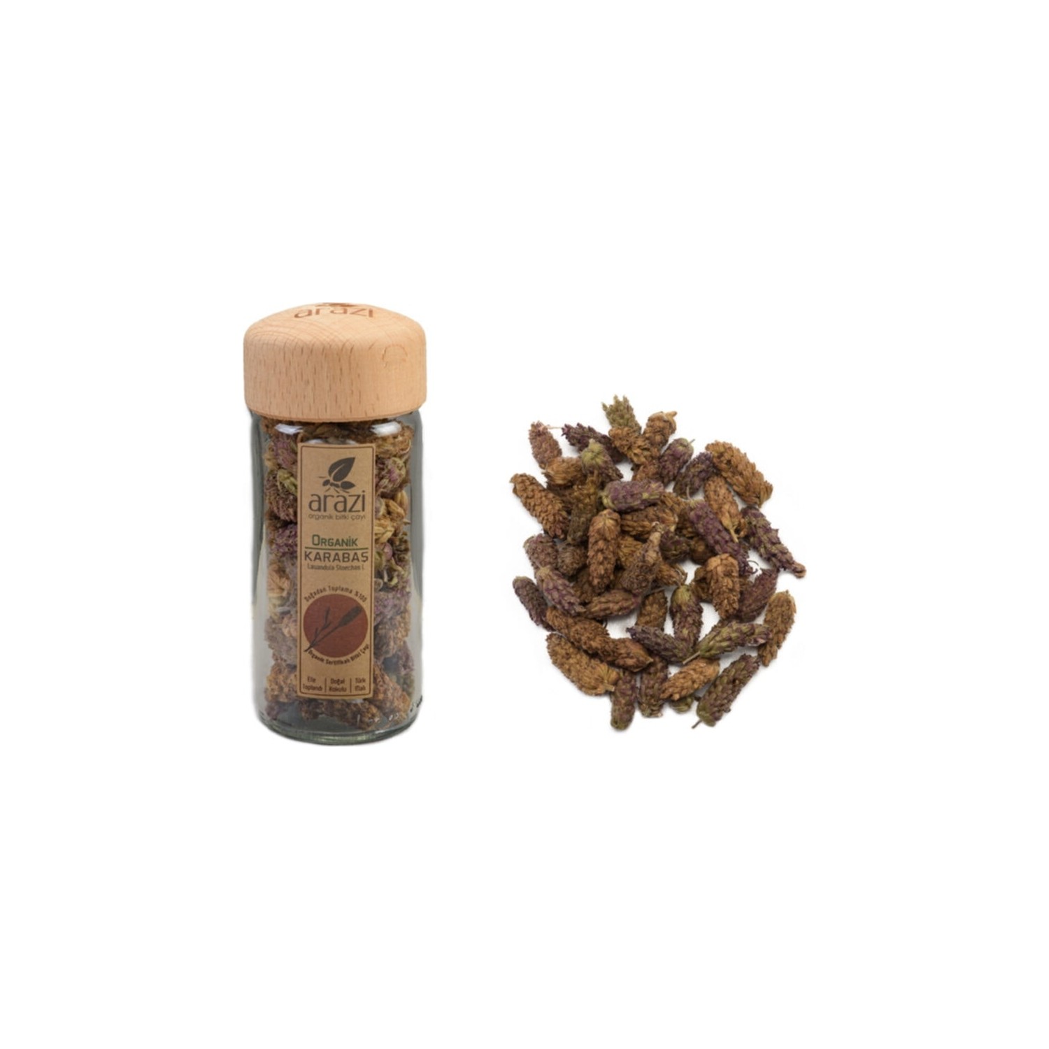 Arazi Organik Bitki Cayi Cam Kavanoz Karabas Ada Cayi 15 Gr Fiyati